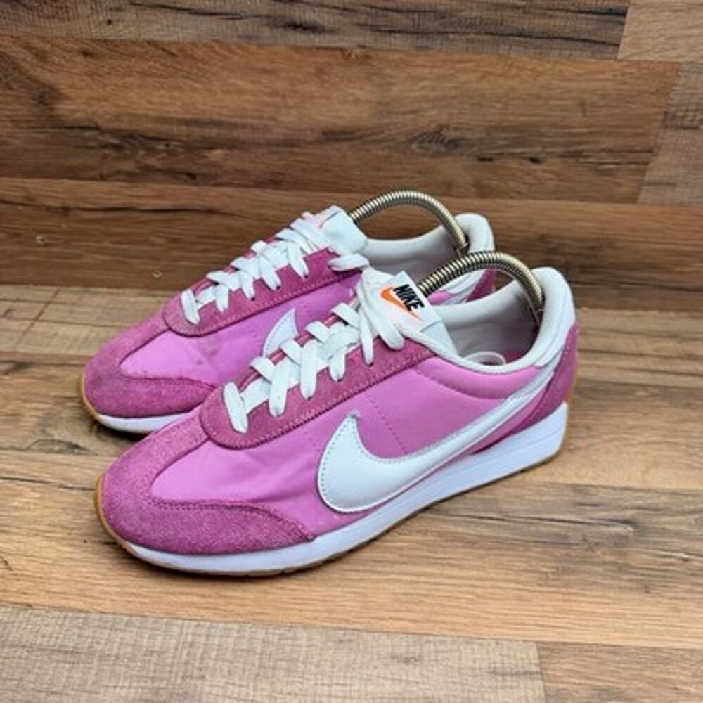 Nike Pacific Womens Size 10 Pink White Gum Suede Nylon Retro Sneakers HM4771-602